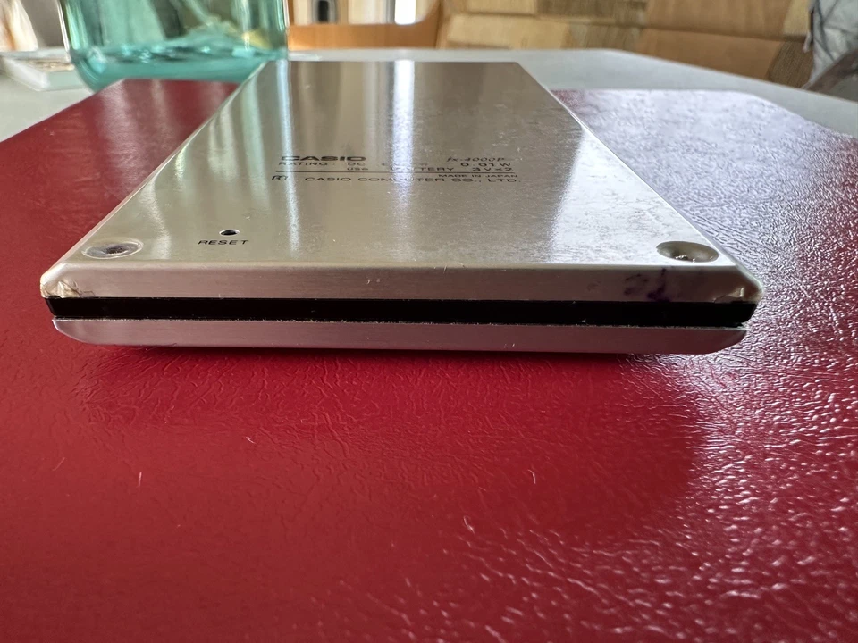 Casio fx-4000P programmable scientific calculator - with cover, manual and box. - Image 2 of 4