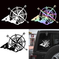 Car Suv Hood Body Side Decoration Vinyl Decal Compass Mountain Graphics Sticker Car Suv Hood Body Side Decoration Vinyl Decal Compass Mountain Graphics Sticker