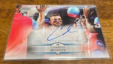 Connor Norby Topps Stadium Club Auto 2025 Miami Marlins Baseball Card