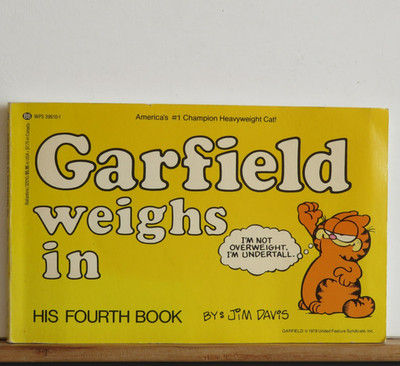 Jim Davis: Carfield weights in - His fourth book