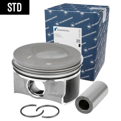 KOLBENSCHMIDT Kolben mit Ringen und Bolzen VW SKODA SEAT 1,2 03F107065F CBZA