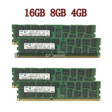 Samsung 16GB/8GB/4GB REG 2Rx4 1066/1333/1600/1866MHz Server Reg ECC Ram lot