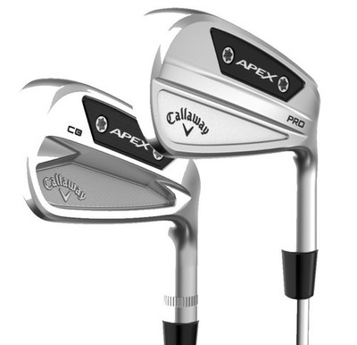 Callaway Apex Pro / Apex CB Combo 4-11 Iron Set Stf Aerotech SteelFiber i95 Val