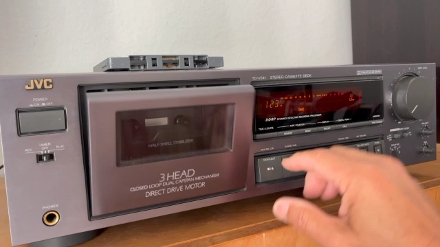 JVC TD V541 3-head Direct drive Cassette Deck. | eBay