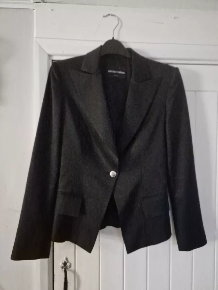 Smart Stunning Vintage Ladies Italian Emporio Armani Black