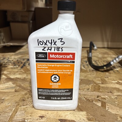 Genuine Ford Fluid VC-12 Orange Specialty Revitalizer Engine