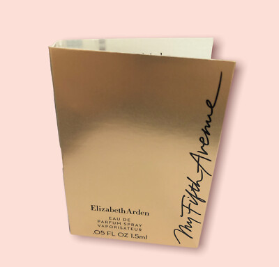 Elizabeth Arden My Fifth Avenue Eau de Parfum Fragrance Sample .05 oz New!