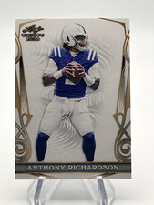 ANTHONY RICHARDSON 2023 LEAF TRINITY FOOTBALL MEGA BOX BASE CARD COLTS