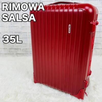 RIMOWA Salsa Red 35L 2-wheels Carry Case Suitcase 855.52 RIMOWA Salsa Red 35L 2-wheels Carry Case Suitcase 855.52