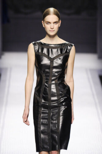 Philosophy di a Ferretti レザーベルト Archival PHILOSOPHY di ALBERTA FERRETTI Leather Belt Triple Zipper