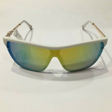 FILA Sunglasses SF9343 6VCA White-Gold/Mirrored Yellow 100 mm Non-Polarized