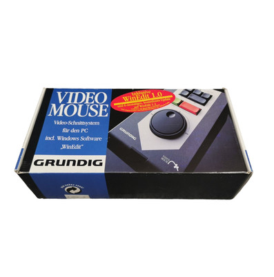 GRUNDIG Video Mouse Vintage PC Video Schnittsystem museal neuwertig OVP