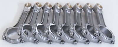 Mopar Forged Rods Eagle SIR6123CB Connecting Rods I Beam 6.123 Forged for Small Block ...