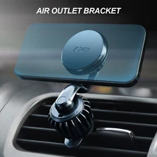 360° Magnetic Car Air Vent Mount Phone Holder for iPhone 16 Pro Max 15 14 13 12