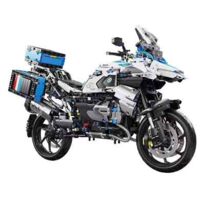 Racing Motorcycle MOC Building Blocks Set Model Bricks DIY Toy for Kids