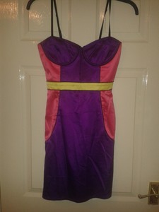 lipsy london purple dress