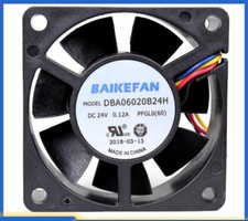 BAIKE DBA06020B24H 24V 0.12A 6020 6cm 4-Wire PWM Inverter Cooling Fan