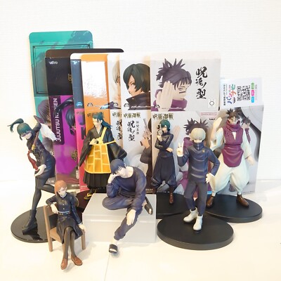 Jujutsu Kaisen lot figure 7 pcs w/ folded boxes Nobara Suguru etc Sorcery Fight