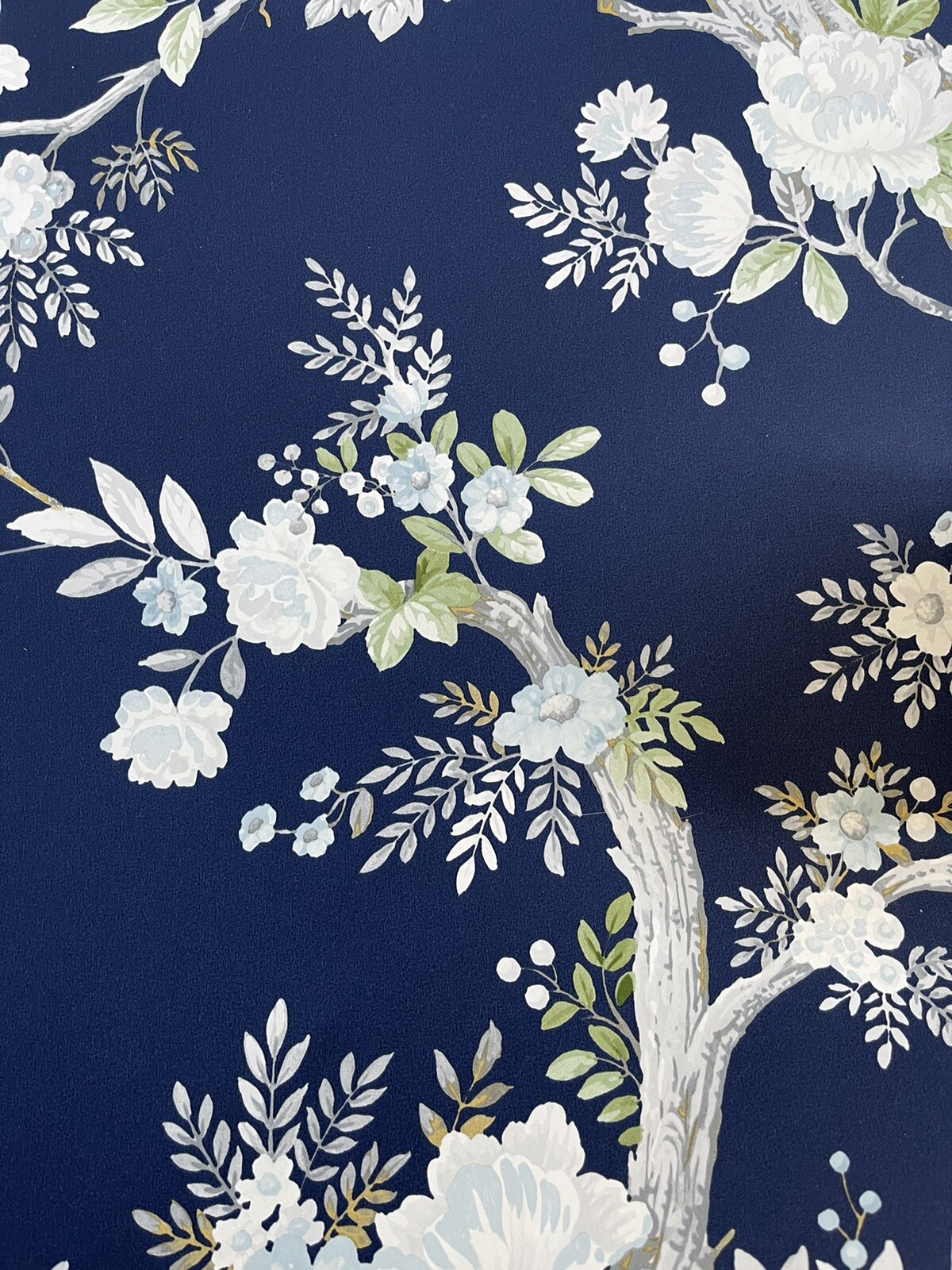 10 Rolls Laura Ashley Queensbury Midnight Wallpaper , Same Batch, RRP