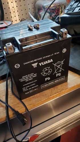 Yuasa High Performance Maintenance Free Battery YIX30L-BS 400 CCA
