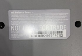 Wii Fit Balance Board Nintendo Exercise Fitness Controller BOARD ONLY!! TESTED