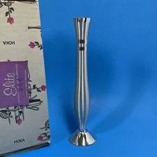 Thin Line Silverplate Stunning Bud Vase Elite W Germany Unused In Box