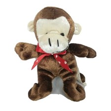 Dan Dee Collector's Choice Brown Monkey Plush Stuffed Animal 5.5"