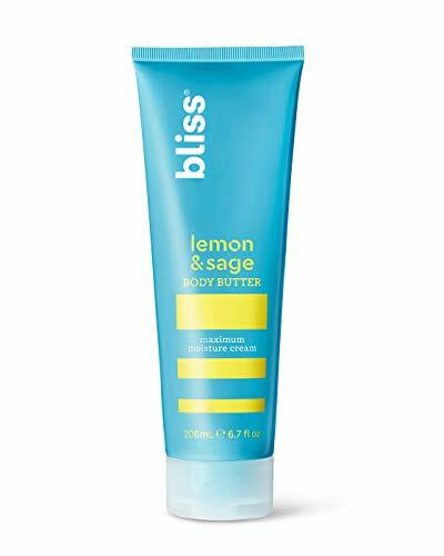 bliss Dry Skin Body Butter Maximum Moisture Cream Body Lotion Lemon & Sage 6.7oz