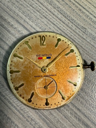 Vintage Benrus Model DN 21 Gold-Plated Manual-Wind ETA 1281 33.5mm Watch - Picture 17 of 19