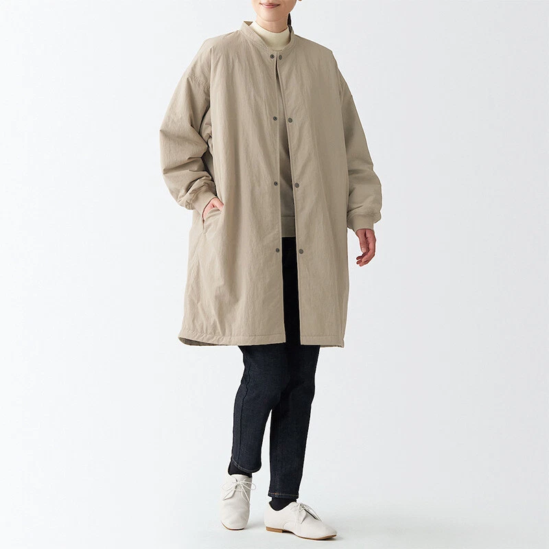 Crepe trench clearance coat