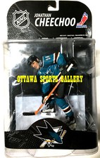 2008 MCFARLANE JONATHAN CHEECHOO SAN JOSE SHARKS SERIES 20 NIP • EXCELLENT (M41)