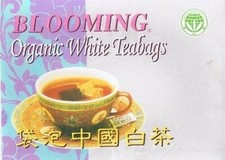 Blooming Organic White Tea Bags 100 Tea Bags NEW