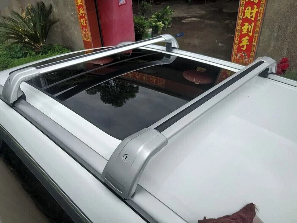 Portaequipajes de techo transversal Fit Mitsubishi Montero Sport 2015-2023 Foto 3 de 4