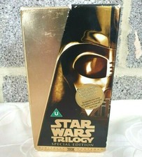 Star Wars Trilogy SE - VHS 1997 - Special Edition THX  Good Condition - Gold Box