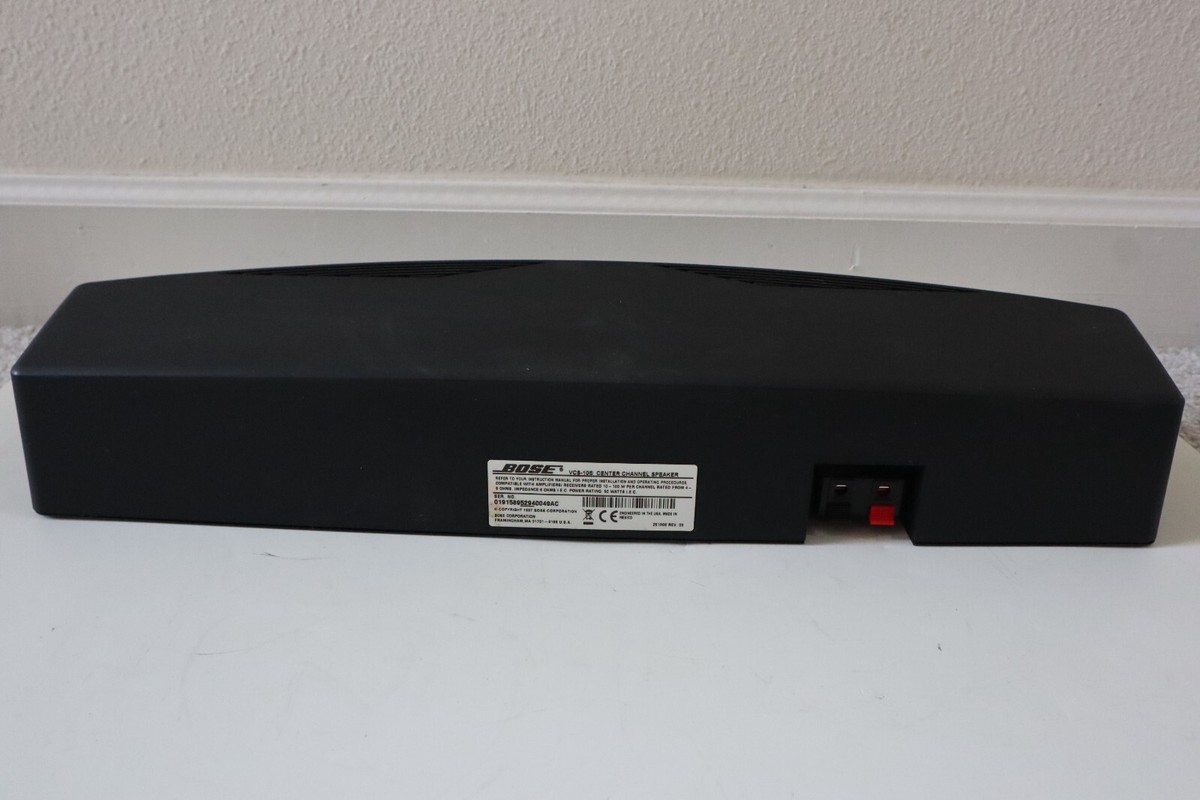 BOSE VCS-100 センタースピーカー Bose VCS-100 Center Channel Speaker | eBay