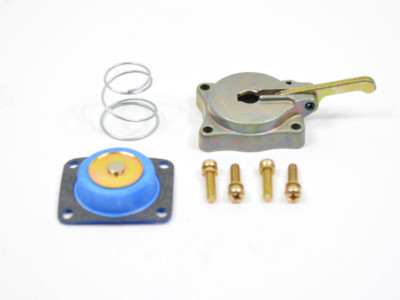 Holley 2300 Carburetor 50cc Silver Accelerator Pump Housing, Diaphram, Spring & Screw Kit Fits: Holley Holley Carburetor Parts - Foto 4