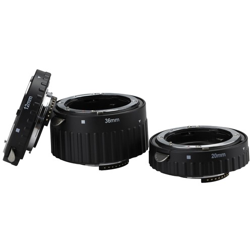 SHOOT N-AF1-B Macro Extension Tube Adapter Ring Set Auto Focus for Nikon Camera - Picture 8 of 10