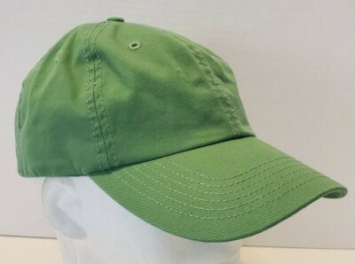 Greg Norman Baseball Hat American-Australian Cross Flag Logo Adjustable Green