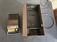 Vtg Bell Howell Model 87885 w/ Standing Case Model, Cassette Tape Recorder