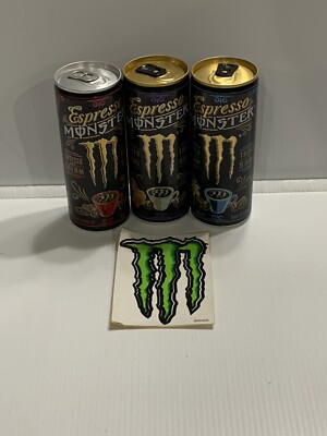 Monster Espresso 8.4oz Cans. Original, Vanilla & Salted Caramel | eBay