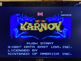 Karnov (Nintendo Entertainment System, 1988) NES Authentic Tested Working