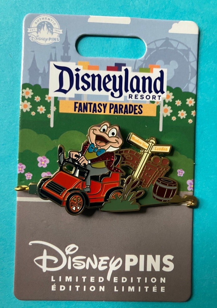 Disney Disneyland Fantasy Parades Parade Wind in the Willows MR TOAD Pin LE New