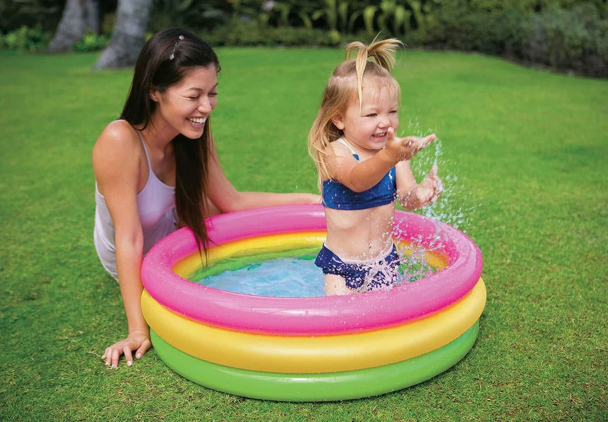 Intex inflatable kiddie pool deals