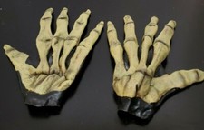 Thin whiteish skeletal hands for Halloween