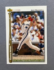 1992 Upper Deck Baseball Jeff Bagwell Homerun Heroes #HR25 Houston Astros