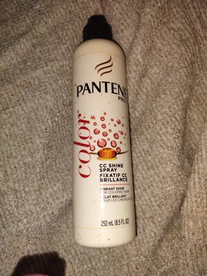 Retired Pantene Pro-v Cc Shine Fixatif cc Brilliance Spray New Hair Beauty Read 