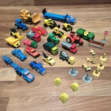 Toy Construction Vehicles Semis/Dozer/Dump Truck/Tow Truck/Mixer 1/64 Lot Of 20+