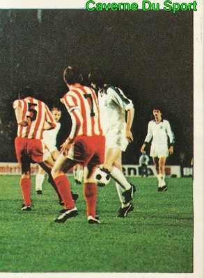 226 MÜNCHENGLADBACH Vs CRVENA ZVEZDA UEFA CUP STICKER FUSSBALL 1980 BENJAMIN NEU