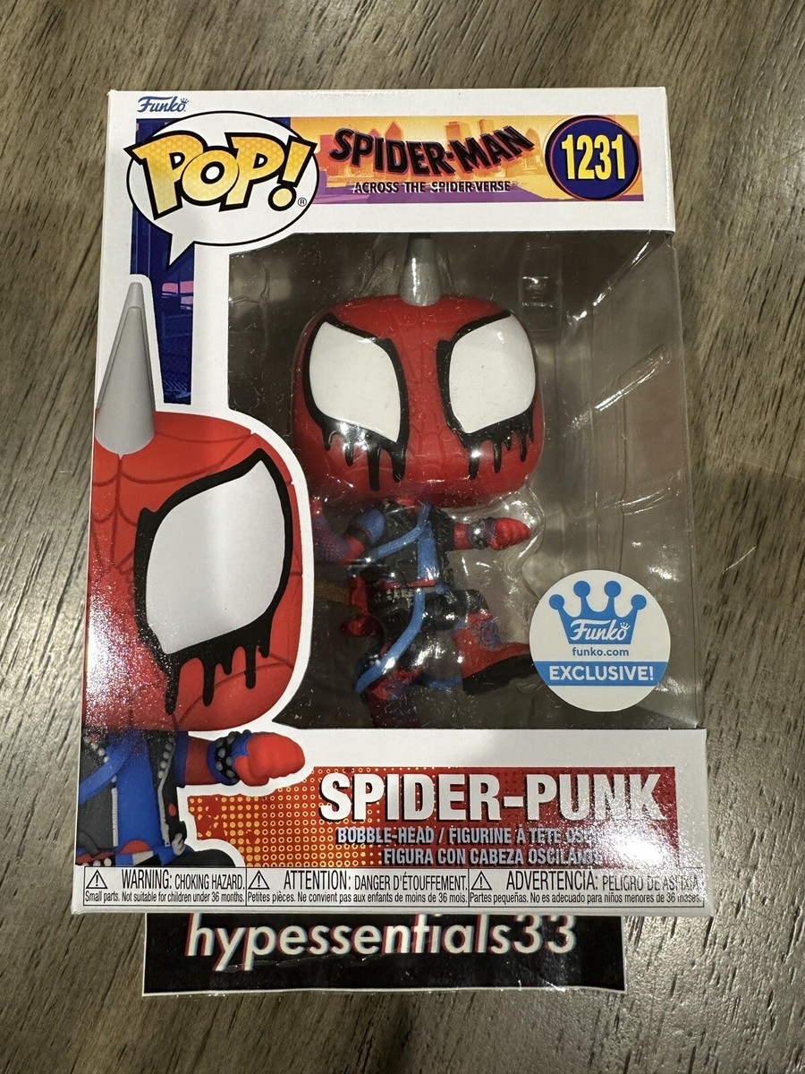 Funko POP! Spider Punk #1231 Spider-Man Across the Funko POP! Spider Punk #1231 Spider-Man Across the