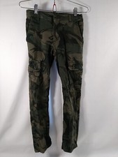 Wrangler Boy's Care 307 Camoflauge Cargo Pants Size 12Regular